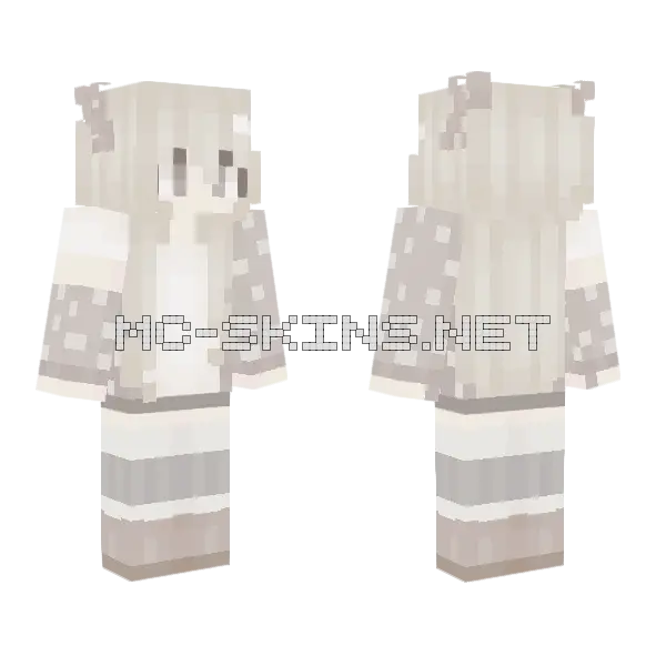 Fawn Skin Minecraft skin, front and back