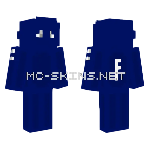 Fbz Minecraft skin, front and back