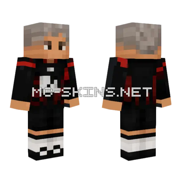 FC De Kampioenen Skin Minecraft skin, front and back