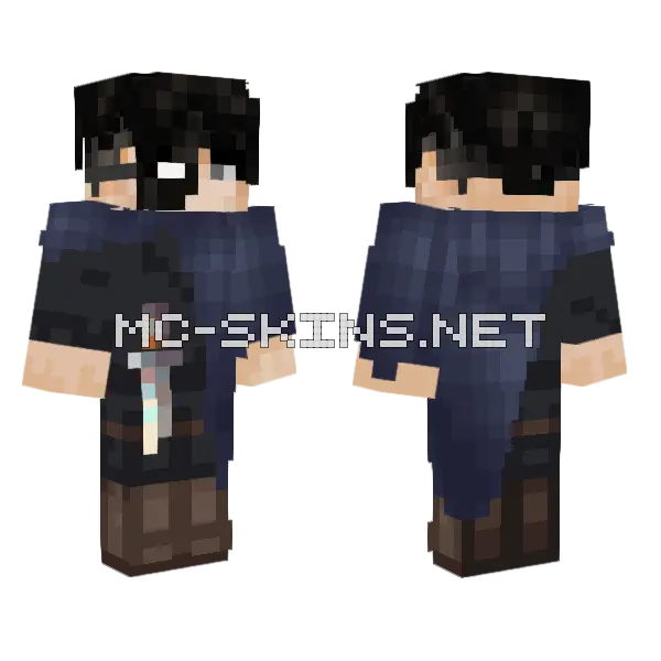 Fdsfsf Skin Minecraft skin, front and back