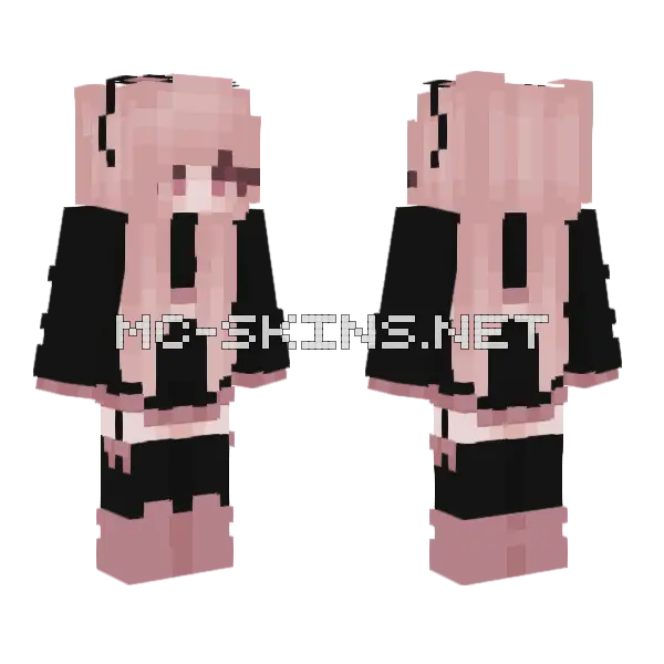 Feeling Sick Minecraft skin, front and back