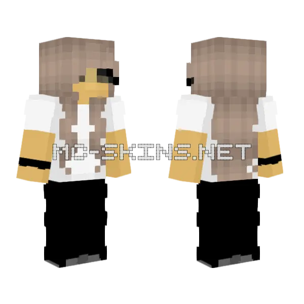Female Casual Outfit, front and back