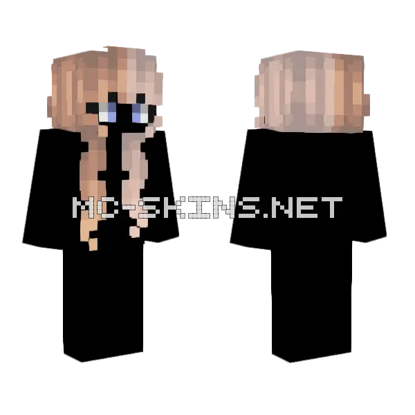 Female Hb Lighter Light Minecraft skin, front and back