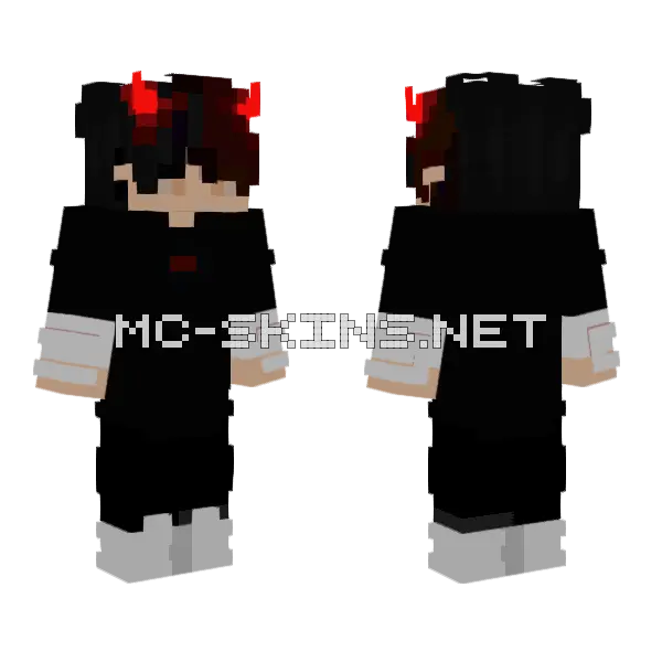 Female Version Attempt Minecraft skin, front and back