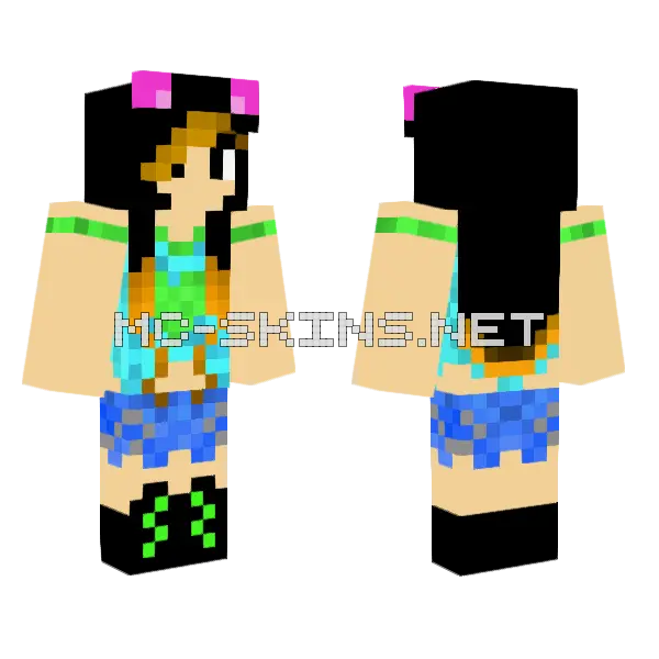 Fer Skin Personal Minecraft skin, front and back