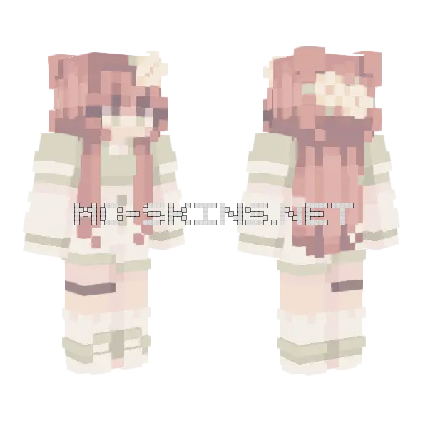 Fern Rce Minecraft skin, front and back