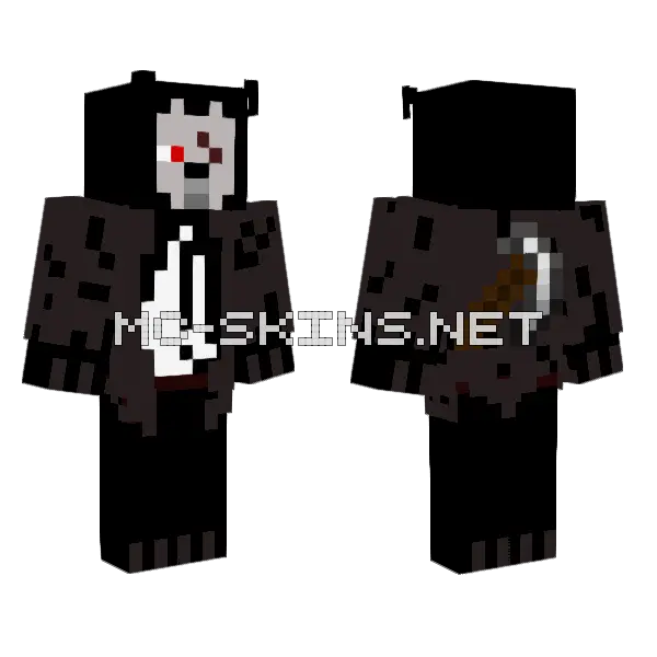 Ferral Ifrit Design Change Minecraft skin, front and back