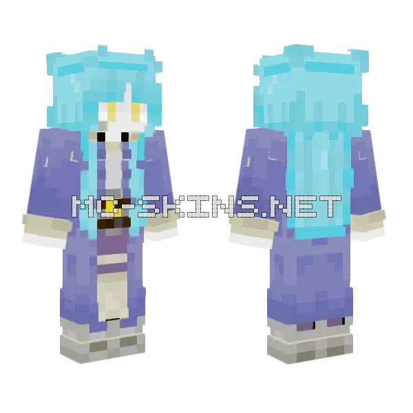 Feste Petersi Minecraft skin, front and back