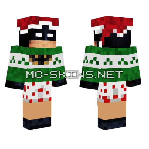 Festive Holiday Sweater, front and back