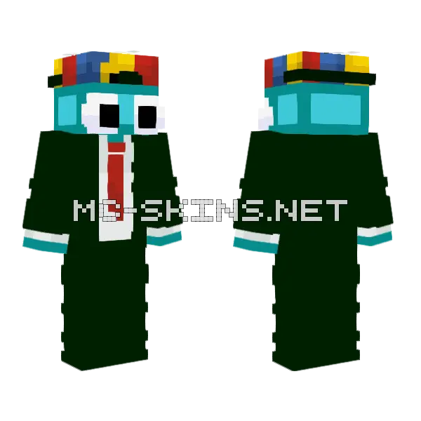 Festive Sombrero Character, front and back