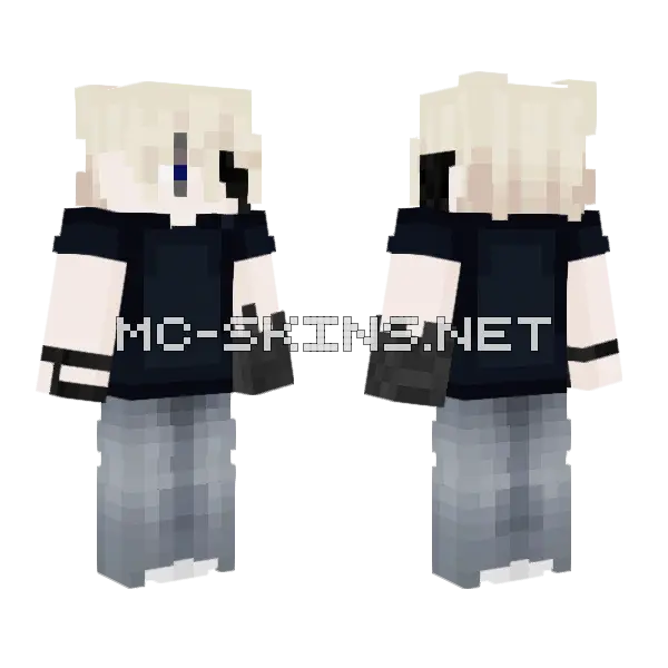 Fghgh Minecraft skin, front and back