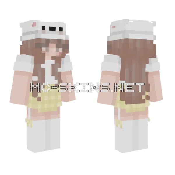 Fgrrg Minecraft skin, front and back