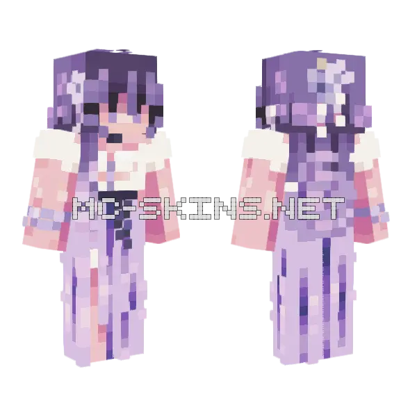 Fields Of Promise Trade Minecraft skin, front and back