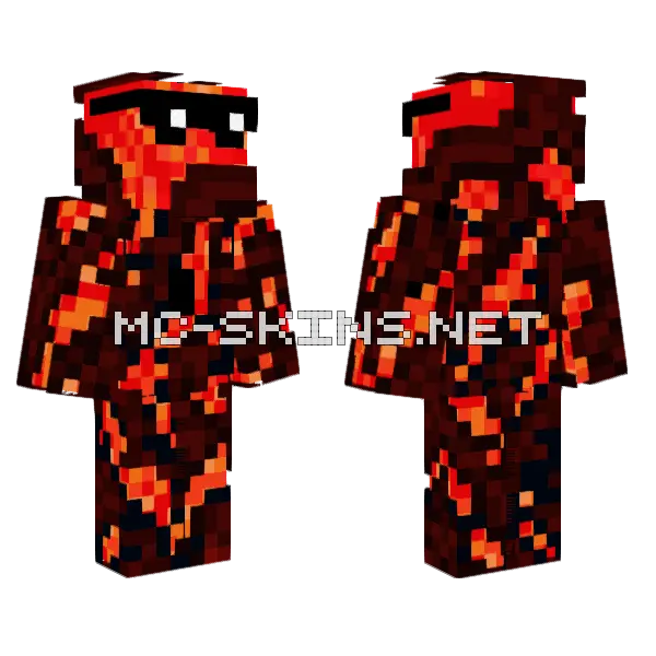 Fiery Demon, front and back