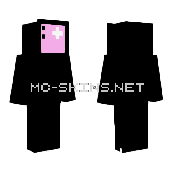Fifidif Pink Gameboy Skin Minecraft skin, front and back