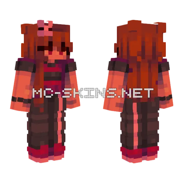 Fight Back Minecraft skin, front and back
