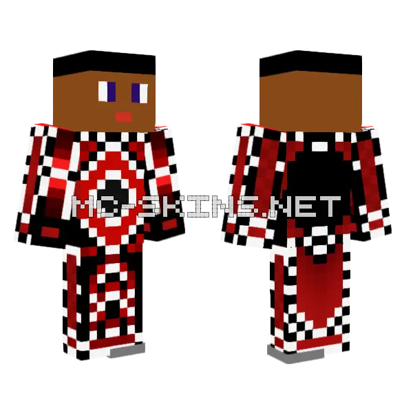 Filip Sniegu BVA Minecraft skin, front and back