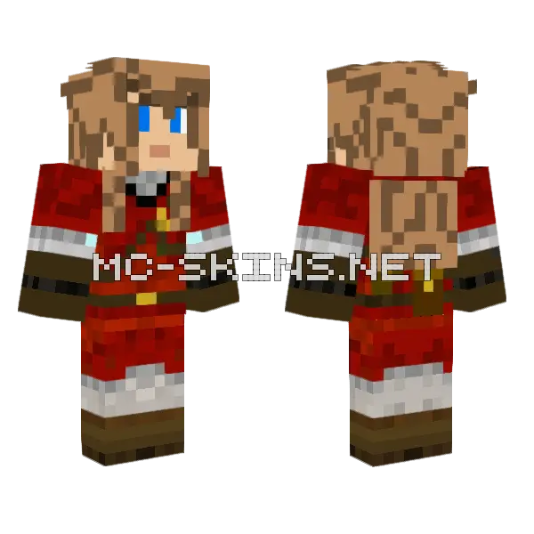 Fillegiel Minecraft skin, front and back