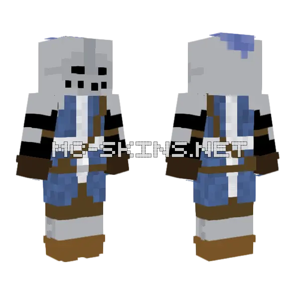 Filling My Childhood Dream Minecraft skin, front and back