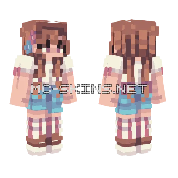 Finalcut SFA Minecraft skin, front and back