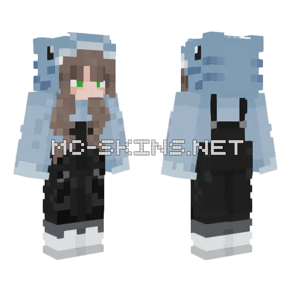 Finley Fix Minecraft skin, front and back