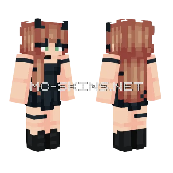 Fire In My Veins Rce Minecraft skin, front and back