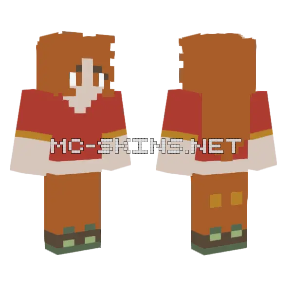 Fireballfly95 Skin Minecraft skin, front and back