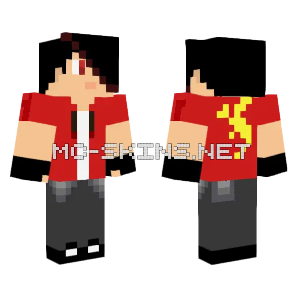 Firemen22 Skin Minecraft skin, front and back