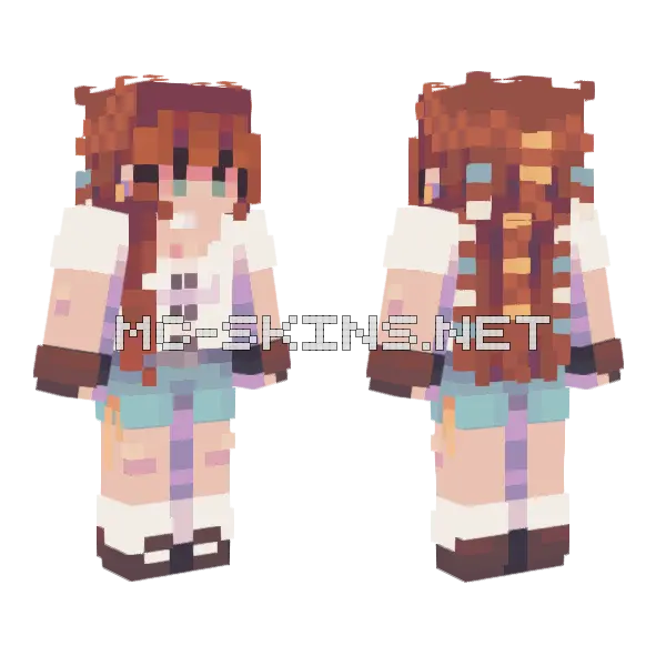 First Class Cruises Minecraft skin, front and back