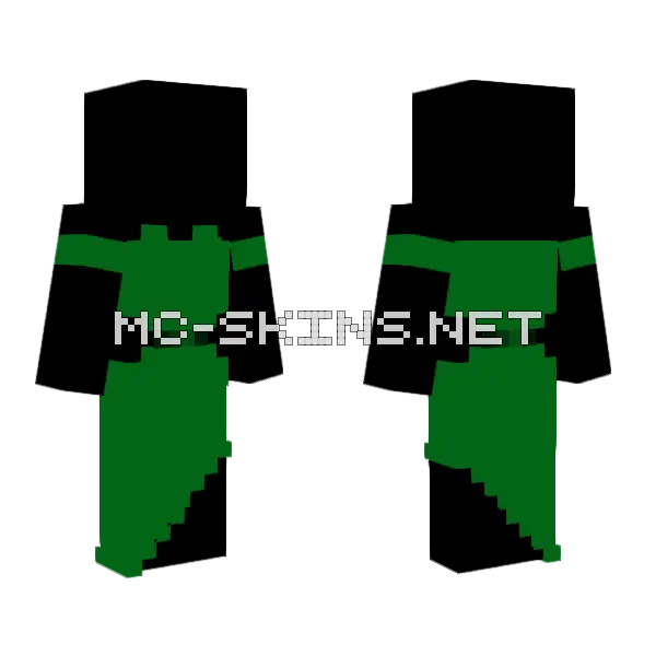 First One Who Claims It Gets It Minecraft skin, front and back
