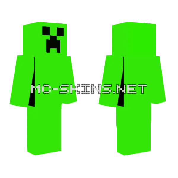 First Skin Minecraft skin, front and back