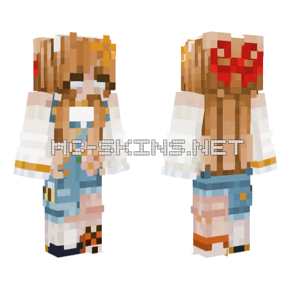 First Skin Minecraft skin, front and back