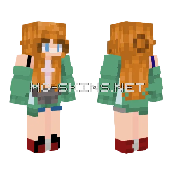 First Skin Minecraft skin, front and back