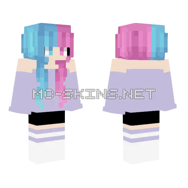 Fix Not Aphmau Minecraft skin, front and back
