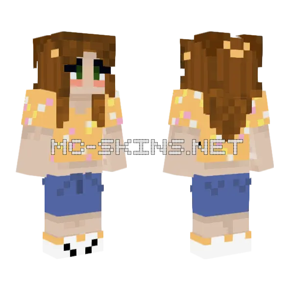 Fixd Ting Minecraft skin, front and back