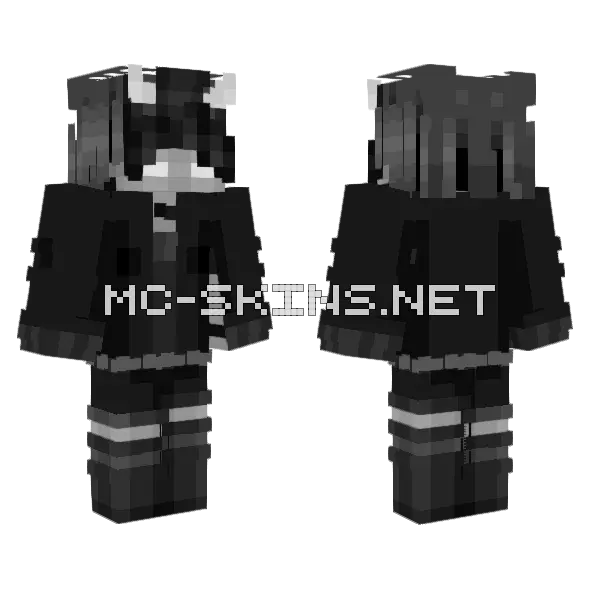 Fixed 4x4 Minecraft skin, front and back
