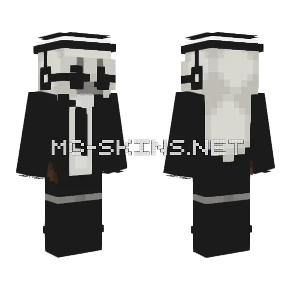Fixed Fem Chance Minecraft skin, front and back