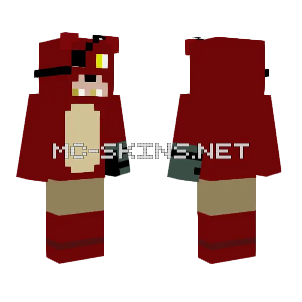 Fixed Foxy, front and back
