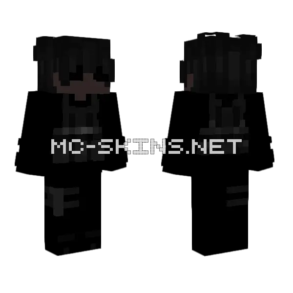 Fixed Skin Minecraft skin, front and back