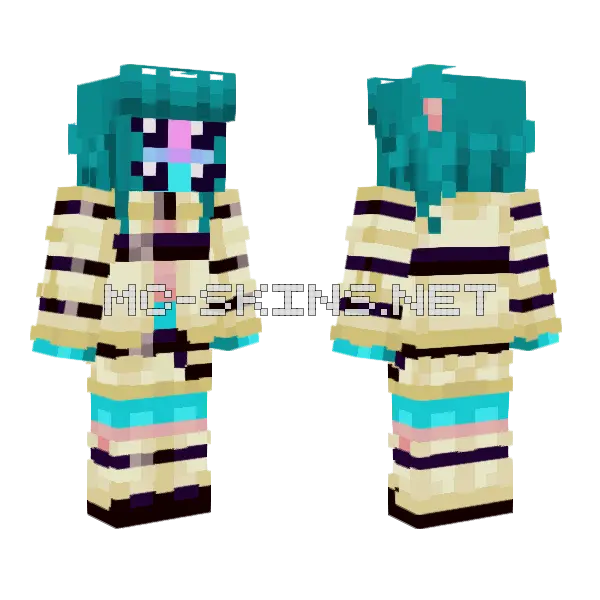 Fixed Skin Minecraft skin, front and back