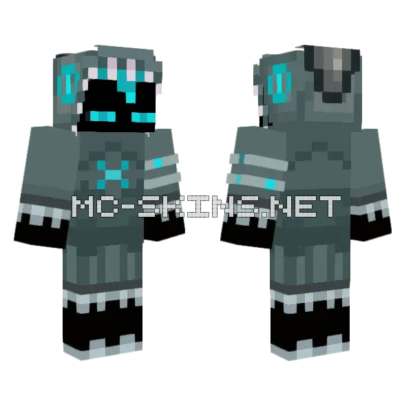 Fizz Teef Minecraft skin, front and back