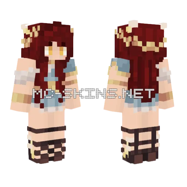 Flight Shubble Max Minecraft skin, front and back