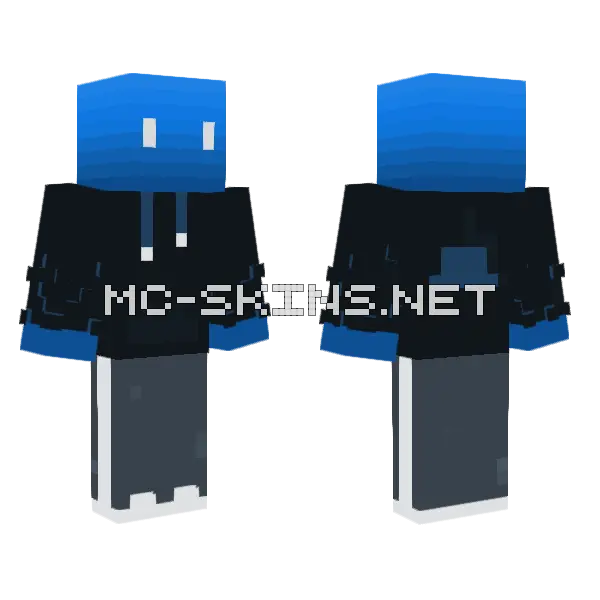 Flooped Out Shoes Minecraft skin, front and back