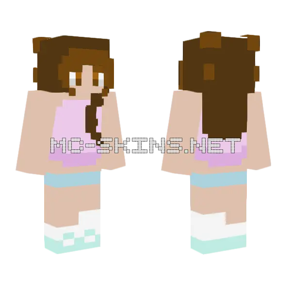 Floral Pajamas, front and back