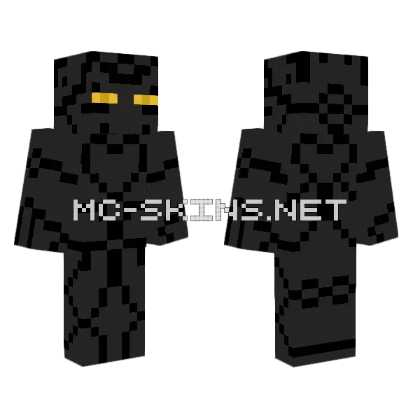 Flowerman Base Minecraft skin, front and back