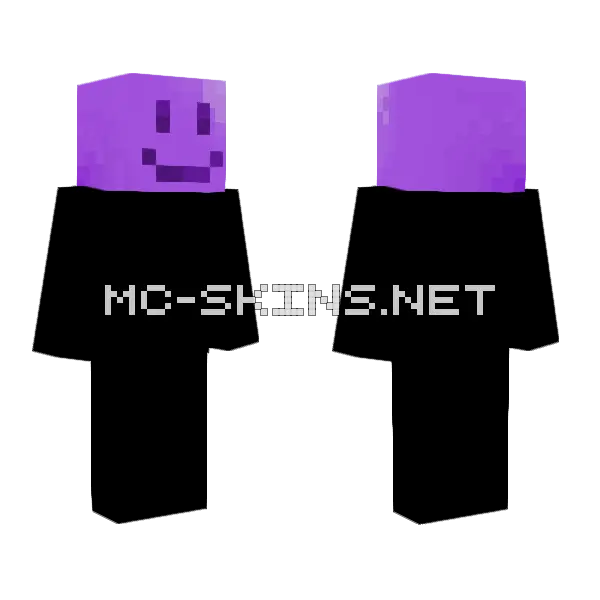 Flowity Verity OC Minecraft skin, front and back