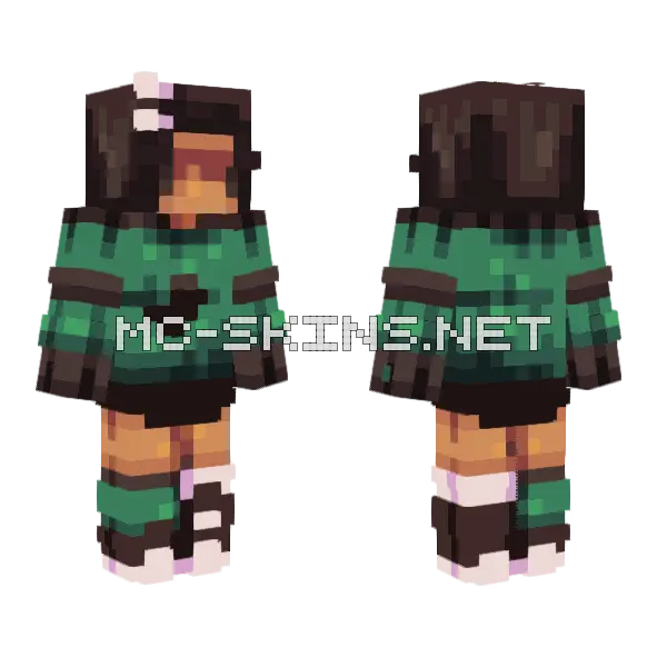 Fly Birdie Fly Minecraft skin, front and back