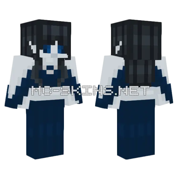 For A Friend Minecraft skin, front and back