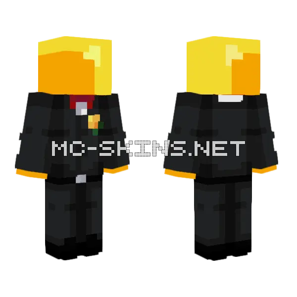 For A Friend Minecraft skin, front and back