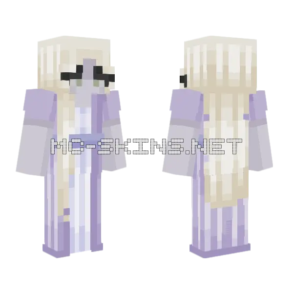 For Build Minecraft skin, front and back